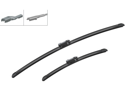 Bosch windscreen wipers Aerotwin AM466S - Length: 650/380 mm - set of wiper blades for, Image 5