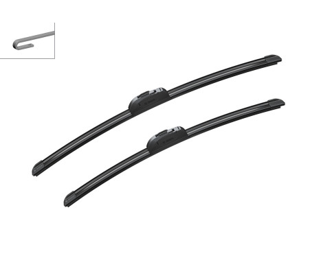 Bosch windscreen wipers Aerotwin AR533S - Length: 530/475 mm - set of wiper blades for, Image 5