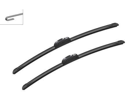 Bosch windscreen wipers Aerotwin AR550S - Length: 550/530 mm - set of wiper blades for, Image 5