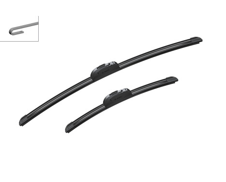 Bosch windscreen wipers Aerotwin AR553S - Length: 550/340 mm - set of wiper blades for, Image 5