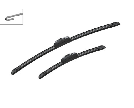 Bosch windscreen wipers Aerotwin AR553S - Length: 550/340 mm - set of wiper blades for, Image 6
