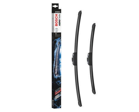 Bosch windscreen wipers Aerotwin AR604S - Length: 600/450 mm - set of wiper blades for