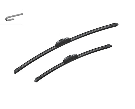Bosch windscreen wipers Aerotwin AR604S - Length: 600/450 mm - set of wiper blades for, Image 5