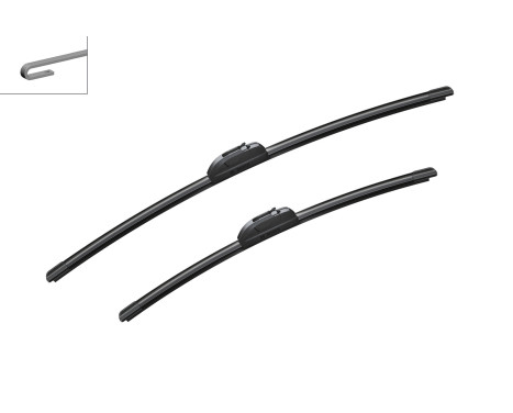 Bosch windscreen wipers Aerotwin AR608S - Length: 600/475 mm - set of wiper blades for, Image 5