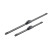 Bosch windscreen wipers Aerotwin AR612S - Length: 600/400 mm - set of wiper blades for