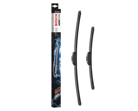 Bosch windscreen wipers Aerotwin AR612S - Length: 600/400 mm - set of wiper blades for, Image 2