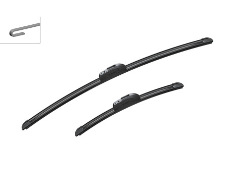 Bosch windscreen wipers Aerotwin AR613S - Length: 600/340 mm - set of wiper blades for, Image 5