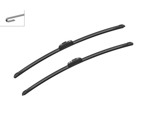 Bosch windscreen wipers Aerotwin AR651S - Length: 650/650 mm - set of wiper blades for, Image 5