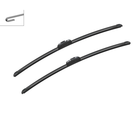 Bosch windscreen wipers Aerotwin AR651S - Length: 650/650 mm - set of wiper blades for, Image 6