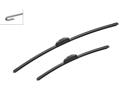 Bosch windscreen wipers Aerotwin AR652S - Length: 650/450 mm - set of wiper blades for, Image 5