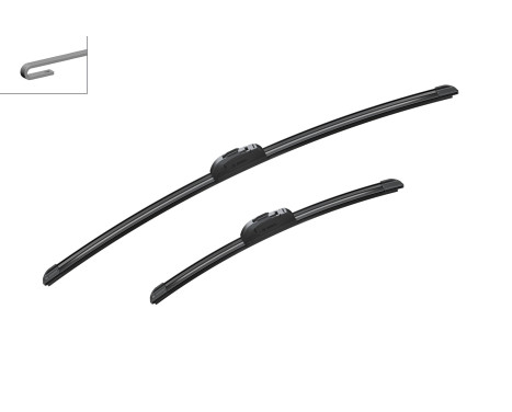 Bosch windscreen wipers Aerotwin AR653S - Length: 650/400 mm - set of wiper blades for, Image 5