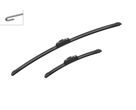 Bosch windscreen wipers Aerotwin AR654S - Length: 650/340 mm - set of wiper blades for, Image 5