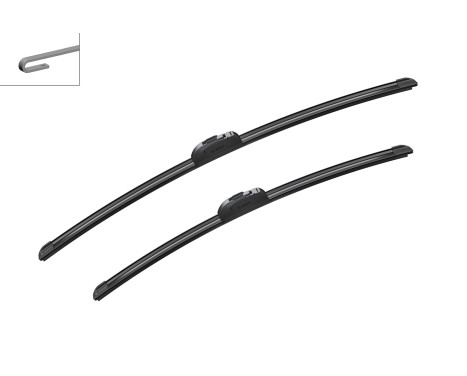 Bosch windscreen wipers Aerotwin AR655S - Length: 650/550 mm - set of wiper blades for, Image 5