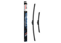 Bosch windscreen wipers Aerotwin AR656S - Length: 650/360 mm - set of wiper blades for