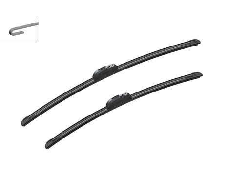 Bosch windscreen wipers Aerotwin AR801S - Length: 600/530 mm - set of wiper blades for, Image 5