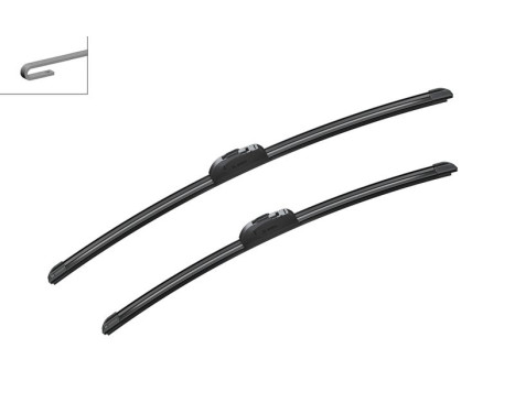 Bosch windscreen wipers Aerotwin AR801S - Length: 600/530 mm - set of wiper blades for, Image 7