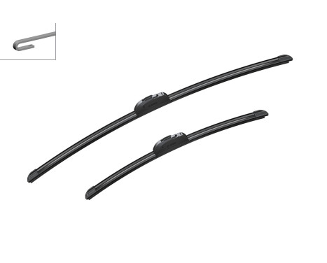 Bosch windscreen wipers Aerotwin AR813S - Length: 650/450 mm - set of wiper blades for, Image 5