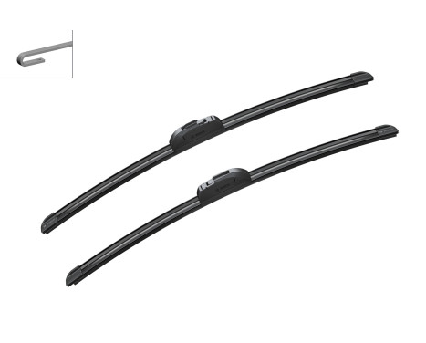 Bosch windscreen wipers Aerotwin AR992S - Length: 530/530 mm - set of wiper blades for, Image 5