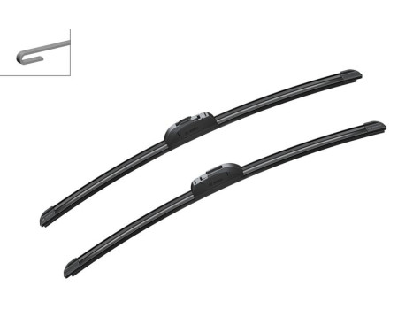 Bosch windscreen wipers Aerotwin AR992S - Length: 530/530 mm - set of wiper blades for, Image 6