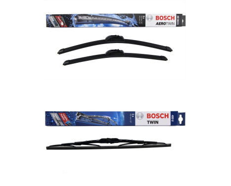 Bosch Windshield Wiper Blades Value Pack AR502S + 450U