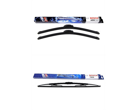 Bosch Windshield Wiper Blades Value Pack AR533S + 550U