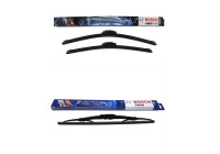 Bosch Windshield Wiper Blades Value Pack AR551S + 400U