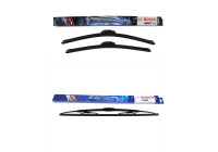 Bosch Windshield Wiper Blades Value Pack AR551S + 550U