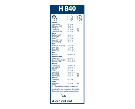 Bosch Windshield Wiper Blades Value Pack AR551S + H840, Image 11