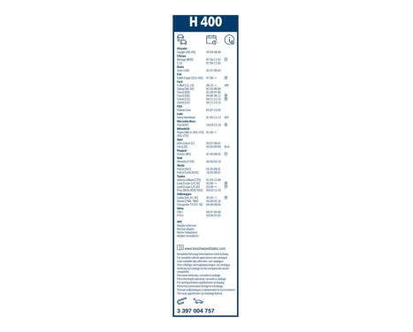 Bosch Windshield Wiper Blades Value Pack AR609S + H400, Image 12