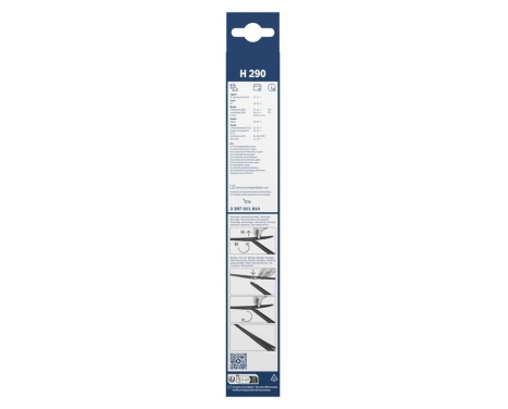 Bosch Windshield Wiper Blades Value Pack AR653S + H290, Image 27