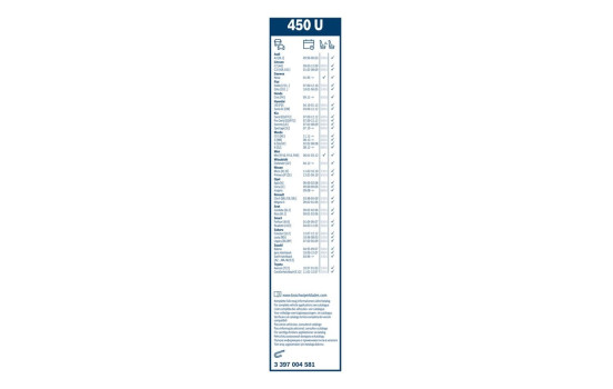 Bosch Windshield Wiper Blades Value Pack AR728S + 450U, Image 11