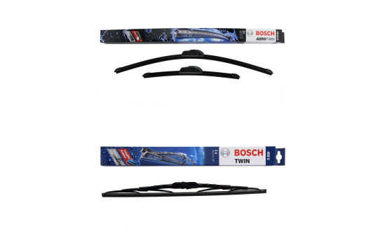 Bosch Windshield Wiper Blades Value Pack AR813S + 450U