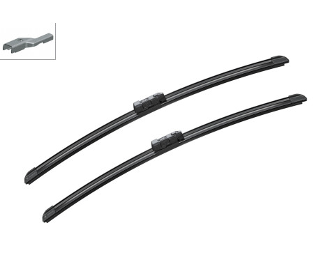 Bosch windshield wipers Aerotwin A051S - Length: 530/530 mm - set of wiper blades for, Image 5