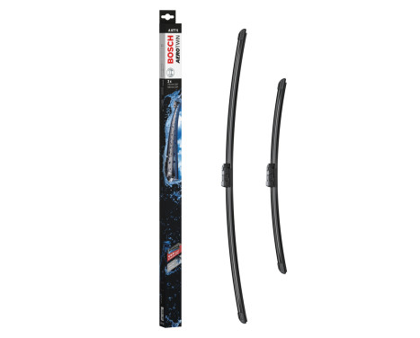 Bosch windshield wipers Aerotwin A077S - Length: 750/500 mm - set of wiper blades for