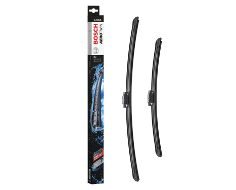 Bosch windshield wipers Aerotwin A109S - Length: 550/400 mm - set of wiper blades for