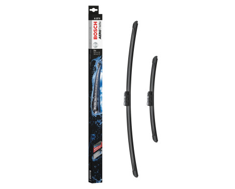 Bosch windshield wipers Aerotwin A137S - Length: 650/360 mm - set of wiper blades for