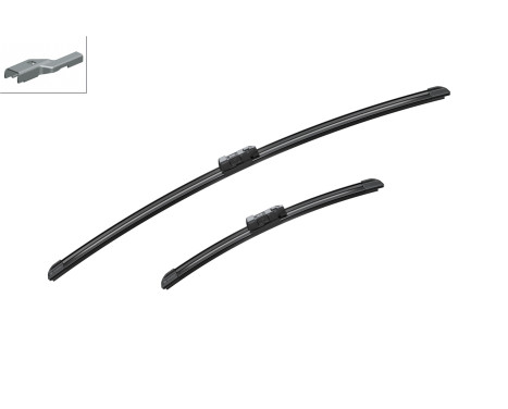 Bosch windshield wipers Aerotwin A137S - Length: 650/360 mm - set of wiper blades for, Image 5