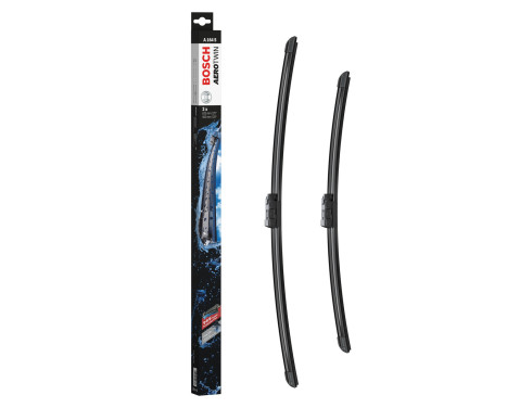 Bosch windshield wipers Aerotwin A164S - Length: 625/500 mm - set of wiper blades for