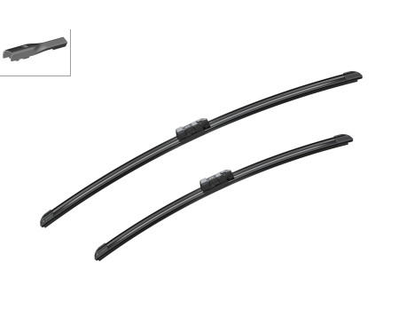 Bosch windshield wipers Aerotwin A164S - Length: 625/500 mm - set of wiper blades for, Image 5