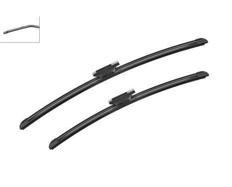 Bosch windshield wipers Aerotwin A173S - Length: 550/475 mm - set of wiper blades for, Image 5