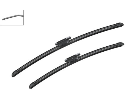 Bosch windshield wipers Aerotwin A173S - Length: 550/475 mm - set of wiper blades for, Image 6