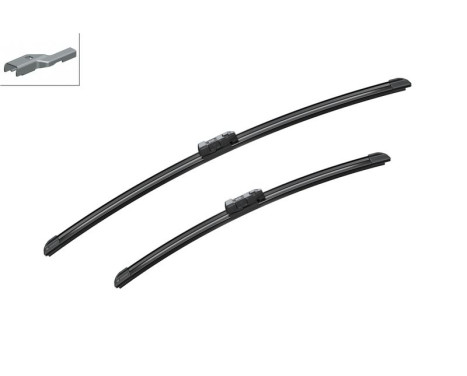 Bosch windshield wipers Aerotwin A187S - Length: 600/450 mm - set of wiper blades for, Image 7