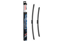 Bosch windshield wipers Aerotwin A297S - Length: 600/500 mm - set of wiper blades for
