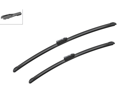 Bosch windshield wipers Aerotwin A297S - Length: 600/500 mm - set of wiper blades for, Image 3