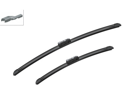 Bosch windshield wipers Aerotwin A317S - Length: 550/400 mm - set of wiper blades for, Image 5