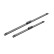 Bosch windshield wipers Aerotwin A318S - Length: 625/450 mm - set of wiper blades for, Thumbnail 2