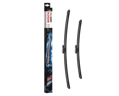 Bosch windshield wipers Aerotwin A398S - Length: 600/450 mm - set of wiper blades for