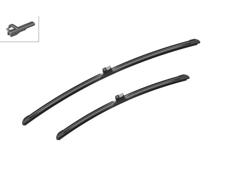 Bosch windshield wipers Aerotwin A452S - Length: 600/450 mm - set of wiper blades for, Image 5