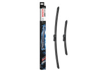 Bosch windshield wipers Aerotwin A519S - Length: 600/340 mm - set of wiper blades for