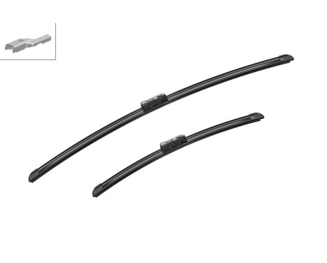 Bosch windshield wipers Aerotwin A543S - Length: 650/425 mm - set of wiper blades for, Image 6